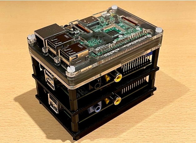 PIbow adapter for Original Raspberry Pi by floppy_uk