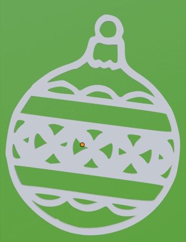 Christmas  ornament II by blindprint