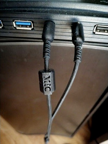 Device indicator for jack / Indicateur de périphérique pour prise jack by Oppai_Sensei