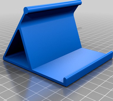 Phone Holder With Running Horse Decal by FusedPickle