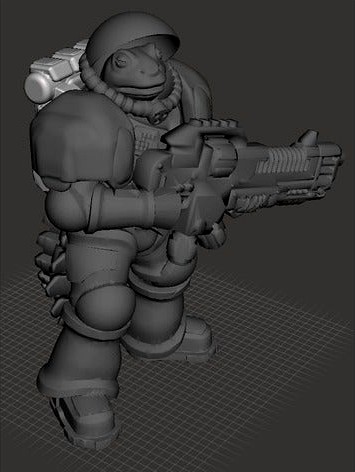 Beithar Marines Pose 1 by dotplot