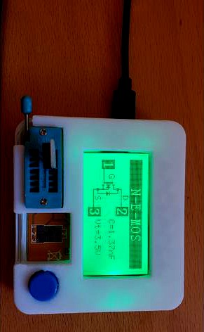 Case for LCR-T4 component tester by Joew1120