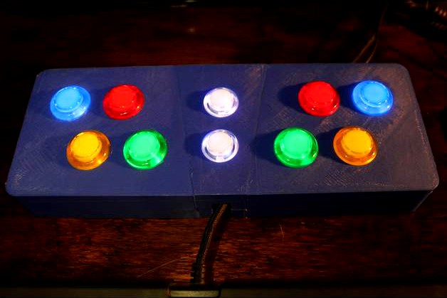 Arcade Button Macro Box by T3chguy404