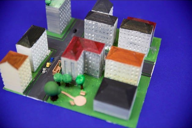 city model of munich westend by csm12