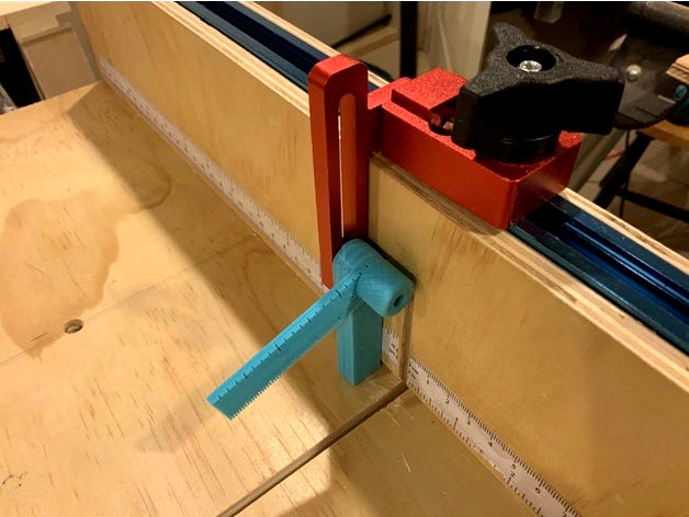 TableSaw Dado Tool :  Use multiple 1/8 jigs to create Dado cuts by indyToronto