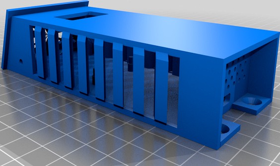 ESP8266 Weatherstation Housing by karofant