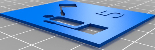 Flag Semaphore 0-9 Stencils by mckayvr4