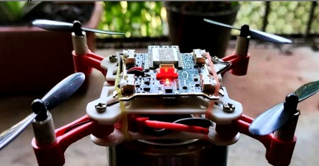 Foldable Pico Drone  by techtronix_projects
