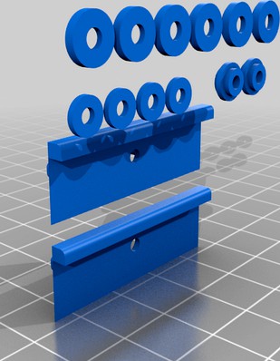 Axial UMG10 6x6 Rear Bed Reinforcements by REVolutionX