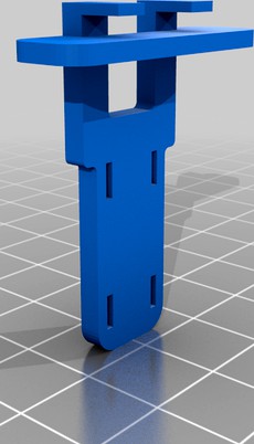 Ai3MS Printhead Hotend cable strain relief by benspawn