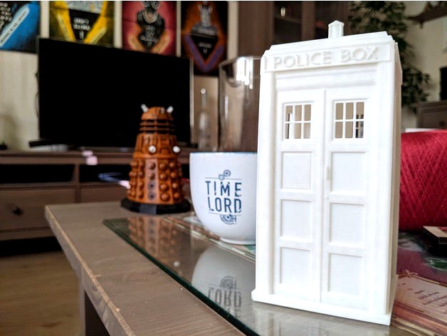 Raspberry Pi 3 TARDIS Case by pdhoen