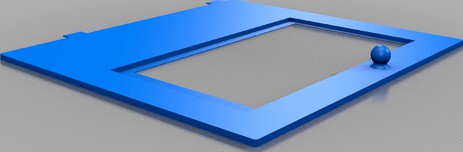 NZXT H1 Power Supply 4" Display Cover by Resorter