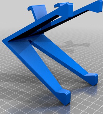 Smartphone stand | Soporte para celular | Easy print no support by polygon3darg