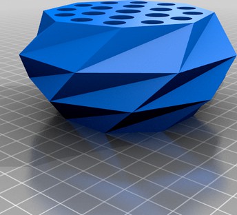 Pen holder for 19 pens by clemensborst