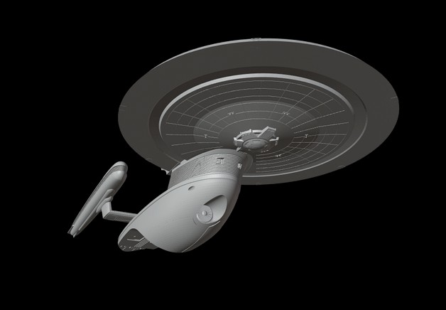 Excelsior Class: Star Trek starship parts kit expansion #10 by CaptainMojo