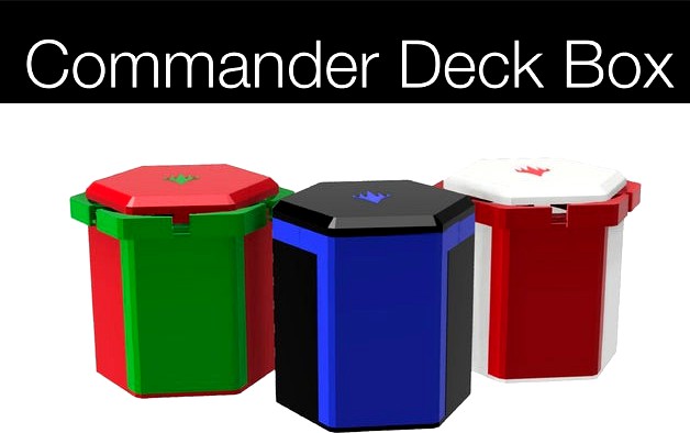 Magic The Gathering Commander Deck Box by _gimpelginster