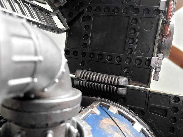 Sector Mechanicus Walkway Magnetic Connectors by Orgreth