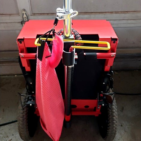 Zuca Cart - Disc Golf Kwik Stik holder (and probably Gator) by Jbaumgartner