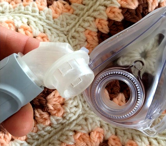 CPAP Face Mask Air Hose Elbow by sstory0626