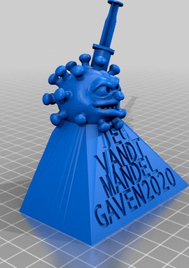 mandelgaven 2020 covid19 vaccine by kttjdesign