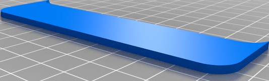 Adapter for license plate holder. Adapter for tilhengerskilt by torgeirvs