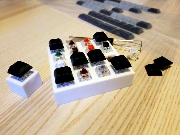 Parameterized Key Tester Frame by whitelynx