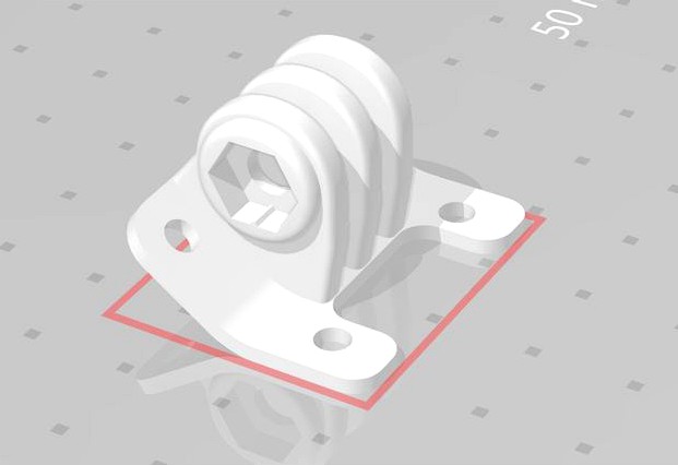 Eachine Tyro 109 GoPro mount by rastbeba95