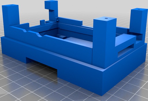 Raspberry Pi 1B DIN Mount controller  by amyren