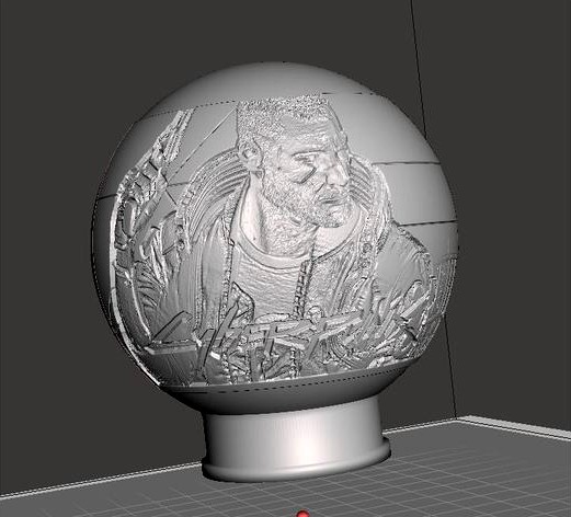 Cyberpunk Litho Sphere by starboy13