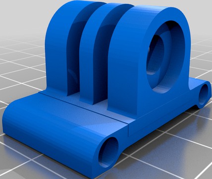 Flywhoo chasers 138 Gropro mount braket by Devilwall89