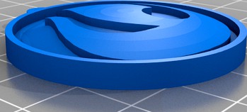 Fire nation token (Avatar) by dpruim