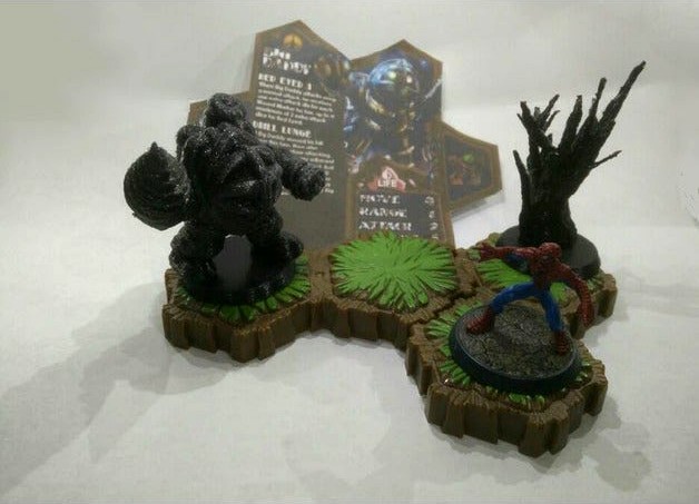 Bioshock Big Daddy for Heroscape 52mm tall by CoolHeroscapeStuff