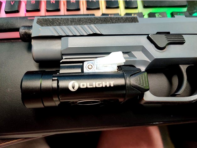 O-Light PL-PRO Valkyrie Fixture To Fit Surefire X300 version of the blackhawk Omnivore by Blargedy