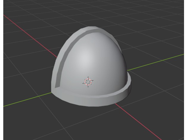 Space Marine Pauldron by hamm30