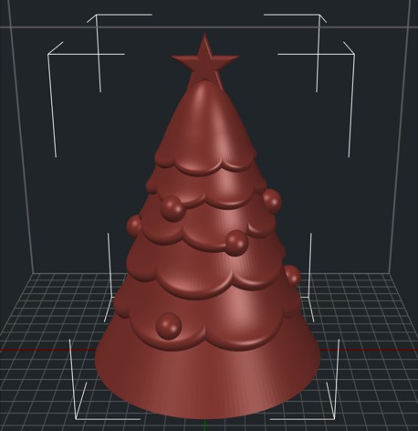 Christmas Tree by Printbit