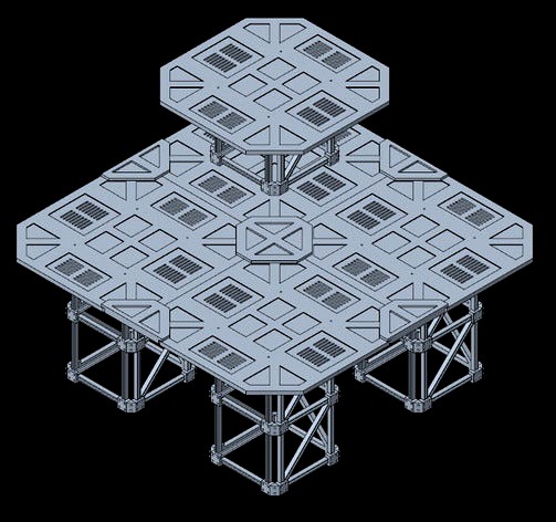 Modular plateform (tabletop 40k) by Gotrekj