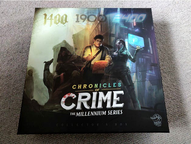 Chronicles of Crime - Boardgame Insert for all expansions by jgrg1