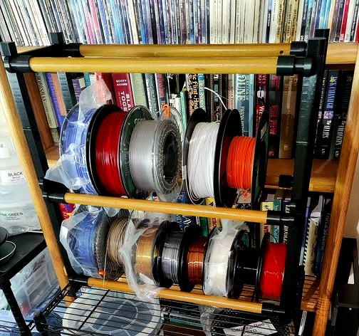 Expansion parts for Double Decker Filament Stand  by beboyle