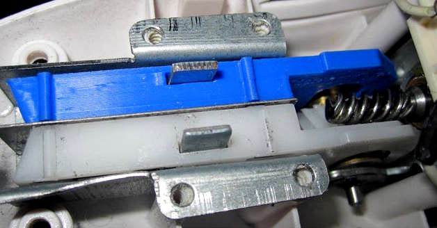 Replacement connectors for Toastmaster Knife Model 6102 V2 by makeafix