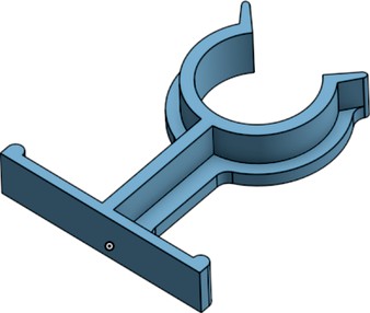 Water Barrel Hose Bracket by markus_wankus