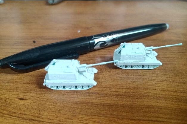 2S19 MSTA SP Artillery (1:216 Scale) by cpangracs