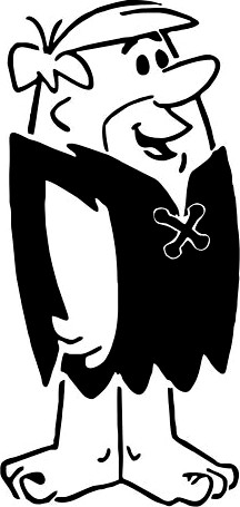 Barney Rubble stencil by Longquang