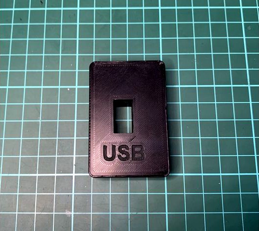 WRX STI USB Plate by wisestone
