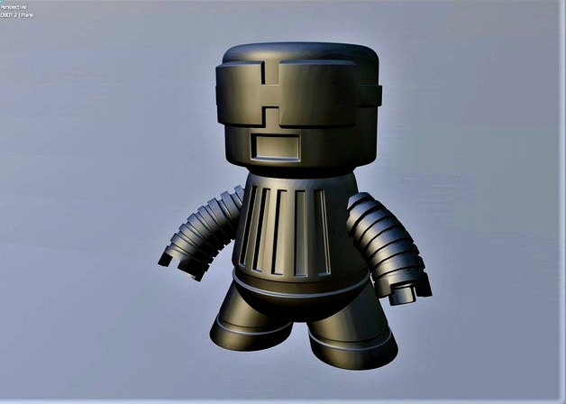 Techno Bot by R-3D