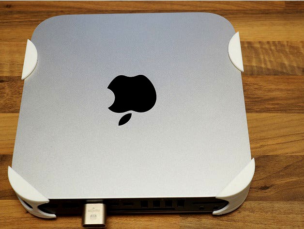 Apple Mac Mini Wall- / Desktop Mount by OSXtraveller