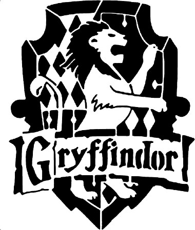 Gryffindor stencil by Longquang 3d model