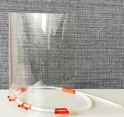 ZipVisor Faceshield using zip ties by GEARPerfect