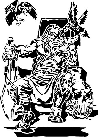 Odin stencil by Longquang