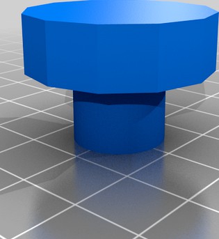 Triangle Key Knob by smittyrok101