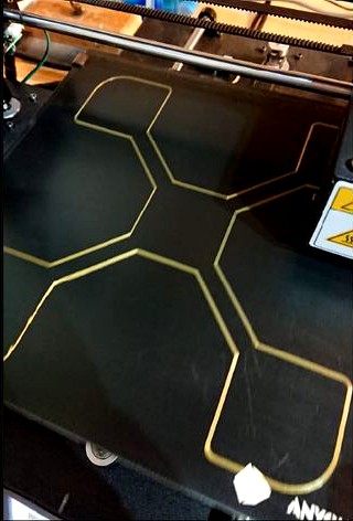 Anycubic i3 Level Kreuz by rhrumpel